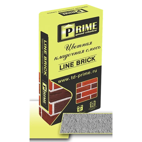 Кладочная смесь Prime Line Brick Жемчужная 25 кг