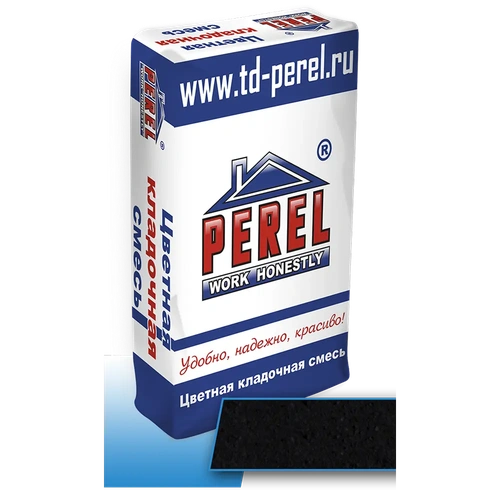 Черная кладочная смесь Perel