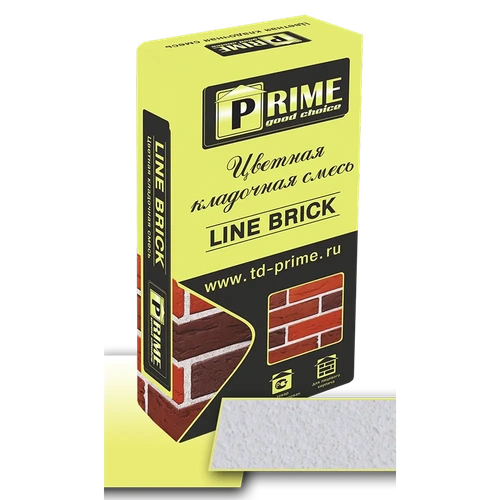 Кладочная смесь Prime Line Brick Белая 25 кг