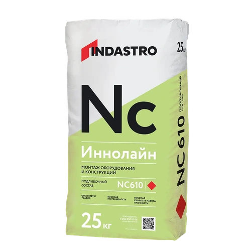 Подливочный состав INDASTRO Иннолайн NC60 (высокопрочный, 60 МПа на сжатие)