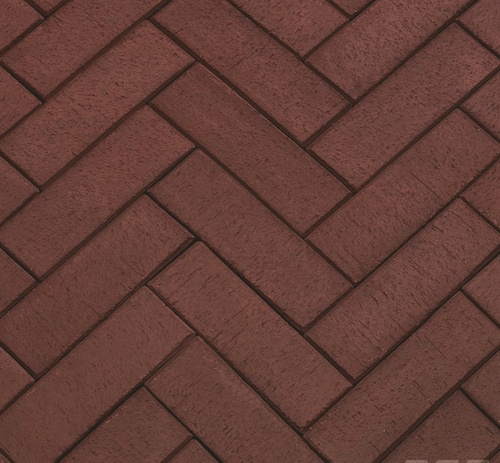 Клинкерная брусчатка ЛСР Мюнхен коричневый лонг, 250х80х50 мм