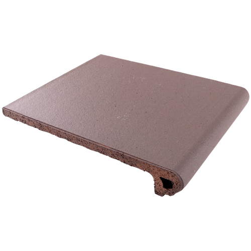 Фронтальная ступень Canada gres Natura 017 Brown 244×330x18 мм