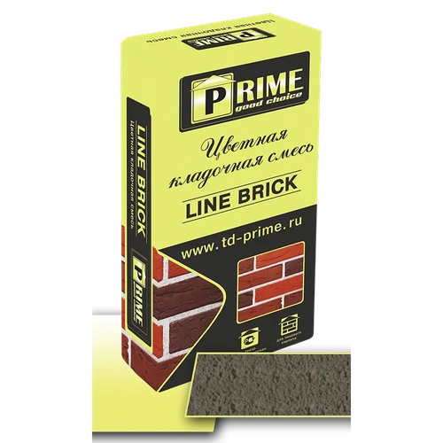 Кладочная смесь Prime Line Brick Серая 25 кг
