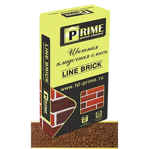 Кладочная смесь Prime Line Brick Коричневая 25 кг
